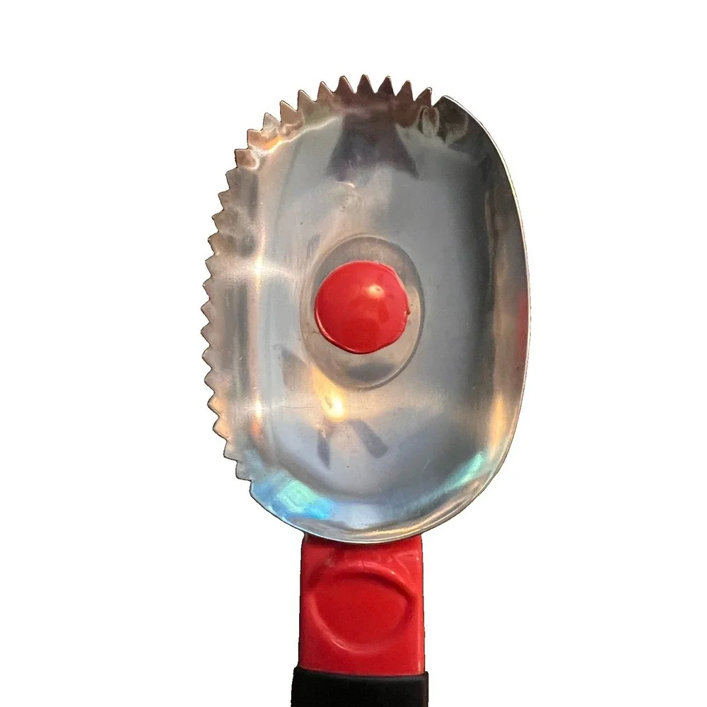 Pumpkin Masters Premium Pumpkin Scoop Stainless Steel Serrated Edge Carving Tool